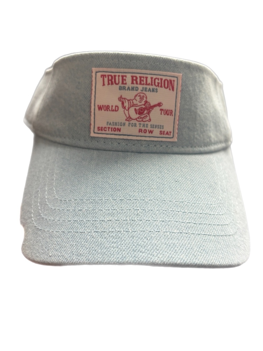 BNWT True Religion denim visor.